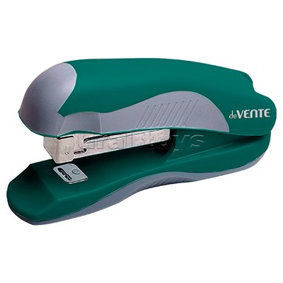 Степлер "Marandi" № 10 (мощность 12 листов, глубина скрепления 45 мм), аквамарин