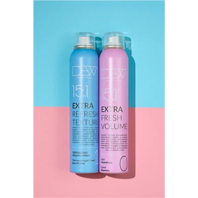 DEW Professional Набор для волос: Текстурирующий спрей + Сухой шампунь, 200 мл x 2 KRISTALLER, 1133348