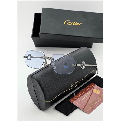 Набор женские солнцезащитные очки, коробка, чехол + салфетки #22881446