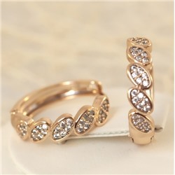 Серьги позолота  H01-2050