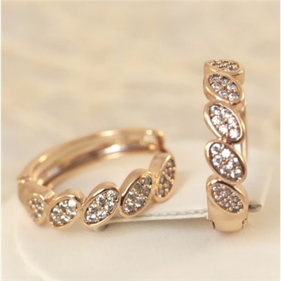 Серьги позолота  H01-2050