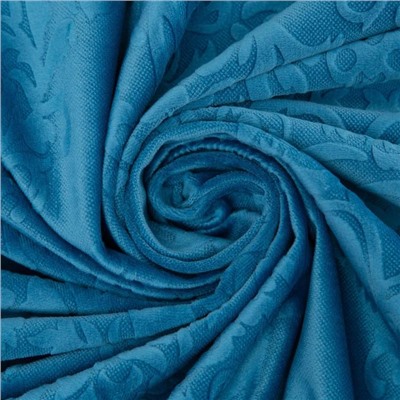 Штора портьерная «Этель», 230×270 см, валенсия лазурный