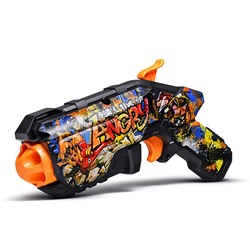 Бластер "Графити" с мягкими пулями, в коробке