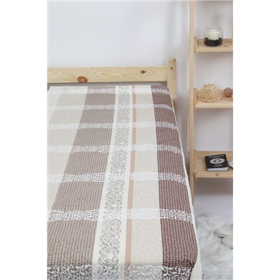 Простыня на резинке бязь 142г/м2 Орнамент НАТАЛИ, 1087014