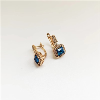 Серьги с кристаллами Swarovski