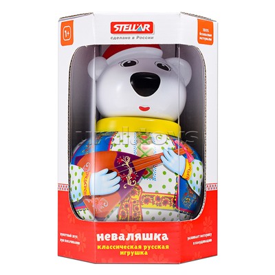Неваляшка малая "Белый медведь Тема"