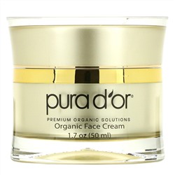 Pura D'or, Golden Glow Face Cream PM, 1.7 oz (50 ml)