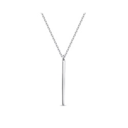 Колье из серебра без вставки, В10-1134