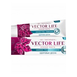 Зубная паста Здоровые десна с Сакской грязью и ламинарией Vector Life