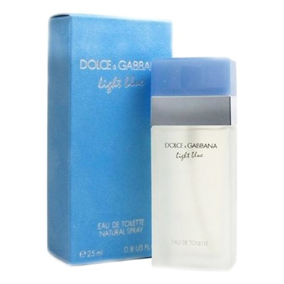 DOLCE & GABBANA LIGHT BLUE edt (w) 25ml