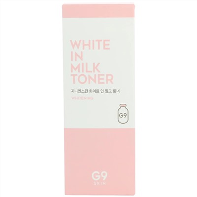 G9skin, Тонер White In Milk, 300 мл