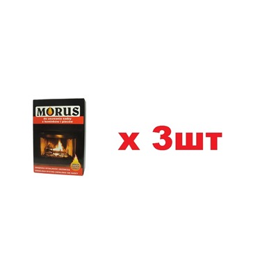 Morus Порошок для удаления сажи с каминов и печей 50г 3шт