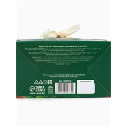 Подарочный набор новогодний «Сказочного Нового года»: гречишный мёд, крем-мёд с кедровым орехом