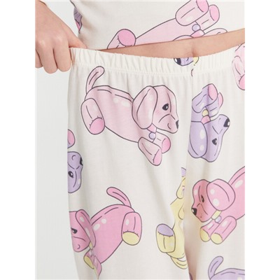 КОМПЛЕКТ ДЛЯ ДЕВОЧЕК (ДЖЕМПЕР, БРЮКИ) 567740