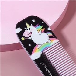 Расчёска фигурная «Единорог», 14.7×3.7(±1) см