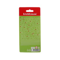 Ножницы детские ErichKrause Junior Protect, 13 см, с пластиковым чехлом и именным стикером, в блистере, МИКС