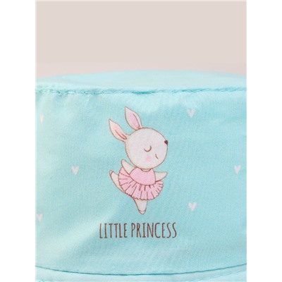 Панама детская Little Princess, голубая, р-р 48-50