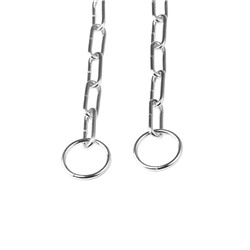 Цепь для привязи собак, 3 м, калибр 3×30 мм, гальванизированная