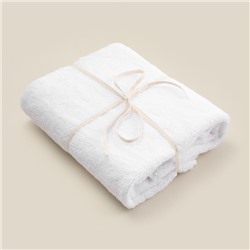 Полотенце махровое SL HOME: Basic «Блан де Блан» 90×150 см, хлопок 100%, белое