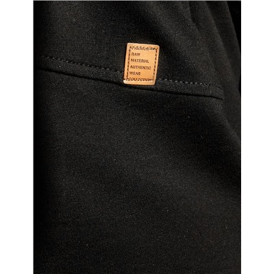 Шорты из тонкого футера с эластаном