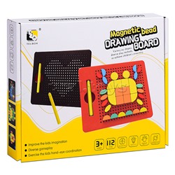 Доска магнитная "Цветная фантазия" в коробке