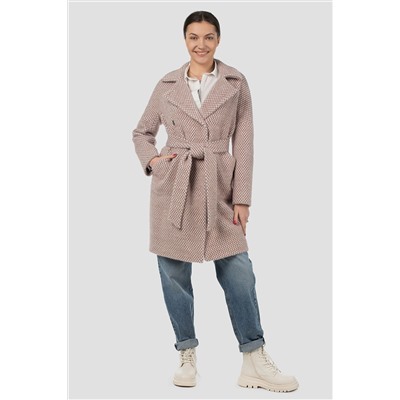 01-10985 Пальто женское демисезонное (пояс)