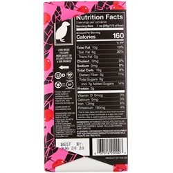 Endangered Species Chocolate, Vibrant Cherries + Dark Chocolate, 72% Cocoa, 3 oz (85 g)