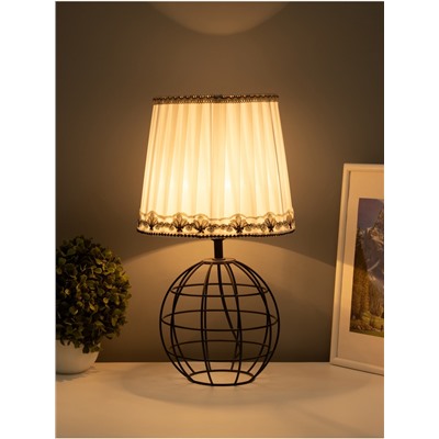 Настольная лампа 16784/1 E27 40 Вт черный 30×30×40 см RISALUX