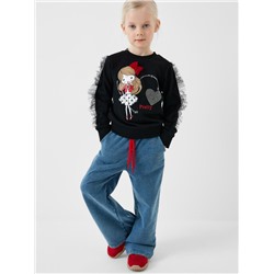 Брюки трикотажные для девочек