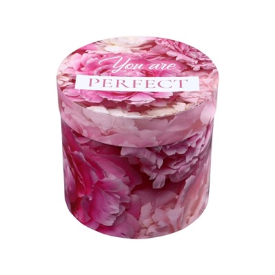 Набор шляпных коробок для цветов 4 в 1, упаковка подарочная, «Цветы», 20×17.5 - 16×14 см