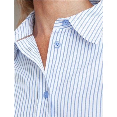 Укороченная блузка из хлопка