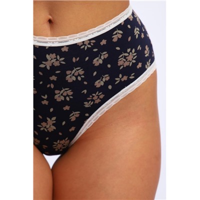 Трусы женские 45037 (Темно-синий)