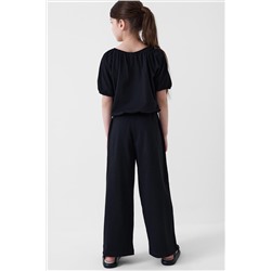 Комплект трикотажный для девочек: джемпер (футболка), брюки PLAYTODAY, 1240352