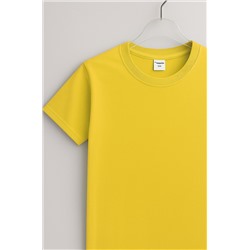 Детская однотонная футболка Happyfox