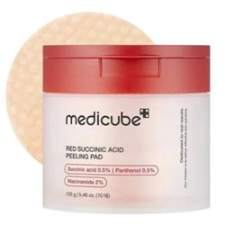 Пилинг-пэды для лица Medicube Red Succinic Acid Peeling Pad