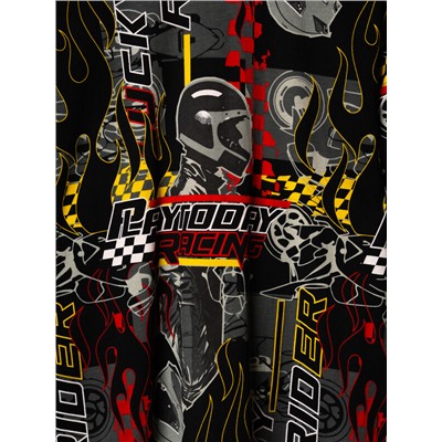 Комплект трикотажный для мальчиков: фуфайка (футболка), шорты