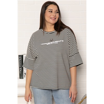Блуза Монтана (черно-белая) Б14888-20М