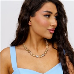 Бусы из натуральных камней песочная Яшма, 10175, арт.218.048