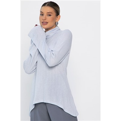 Джемпер В объятьях нежности (нежно-голубой) Б14447-4М