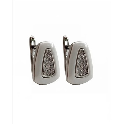 Серьги с керамикой