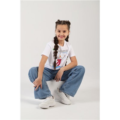 Фуфайка (футболка) для девочки Карнавал-1