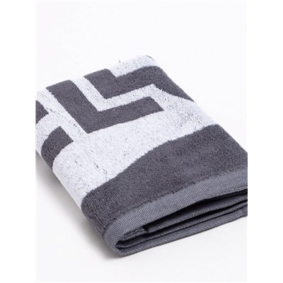 Полотенце махровое «Этель» Man rules, 50×90 см, хлопок 100%, серое