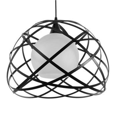 Светильник «Барра» 1×40 Вт E27 черный 36×36×30 см BayerLux