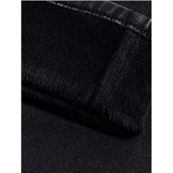 Прямые джинсы из эластичного денима на флисе