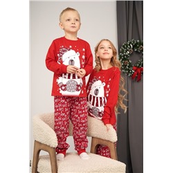 Детская новогодняя пижама Happyfox