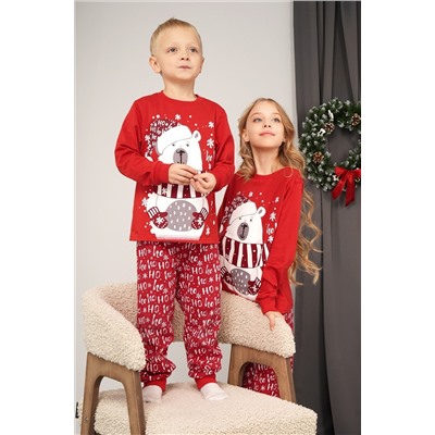 Детская новогодняя пижама Happyfox