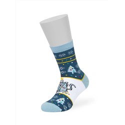 Omsa Носки OMSA kids   Calzino 21N63 плюш (Кот, Заяц, Собака)