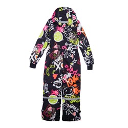 Комбинезон текстильный с полиуретановым покрытием для девочек