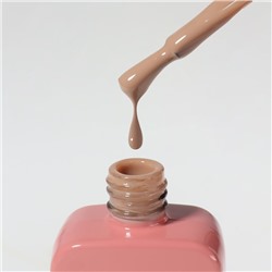 Гель лак для ногтей, однотонный, трехфазный, 10 мл, LED/UV, коричневый (93)