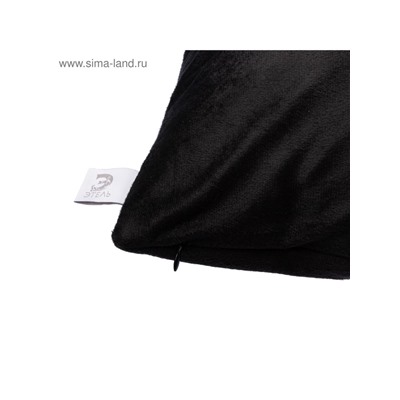 Наволочка декоративная новогодняя «Этель. Время объятий» 40×40 см, велюр